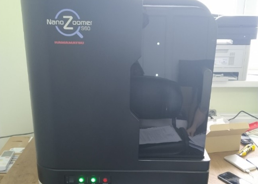 В онкодиспансер осуществлена поставка сканирующего микроскопа