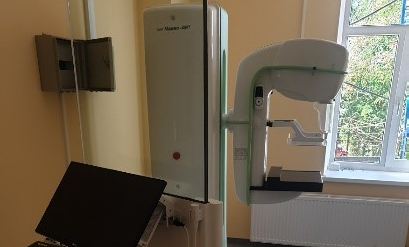 В городскую больницу №4 осуществлена поставка флюрографа и маммографа