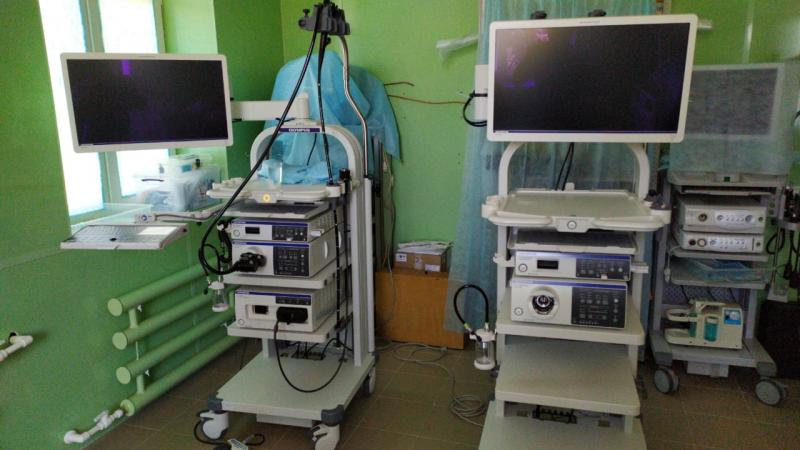 В онкологическом диспансере установлены 2 видеоэндоскопических комплекса