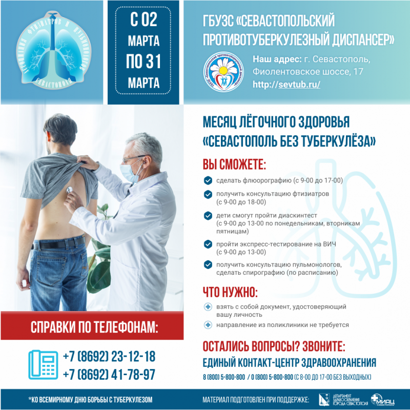 Месяц легочного здоровья